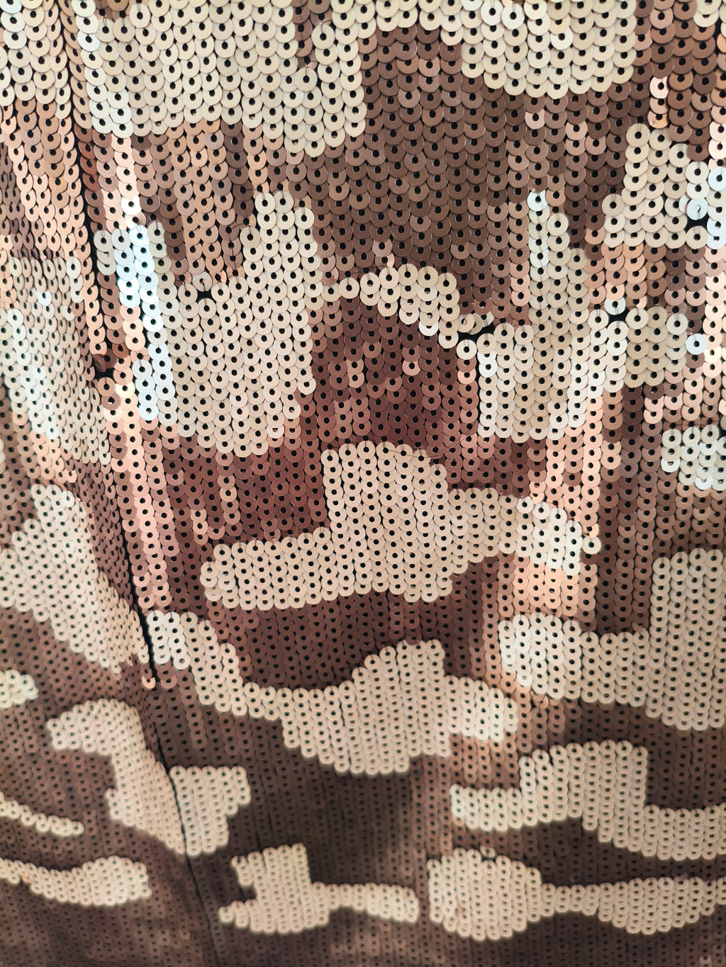 Jupe Solange militaire en sequins