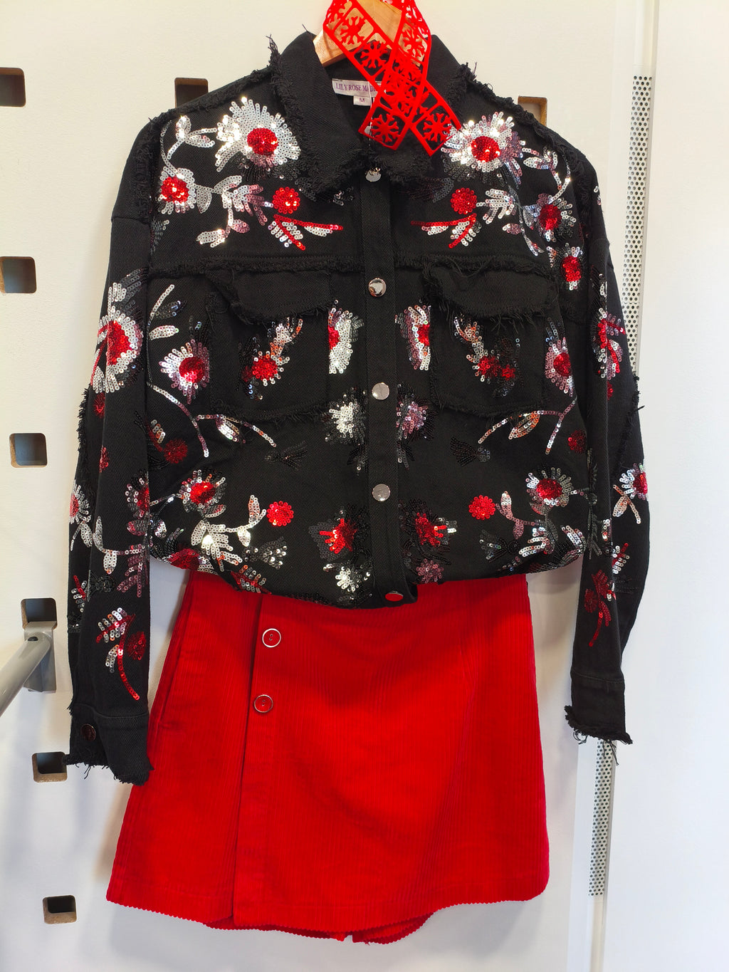 Veste Jeans Manuela noire