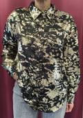 Chemise Noire et Dorée