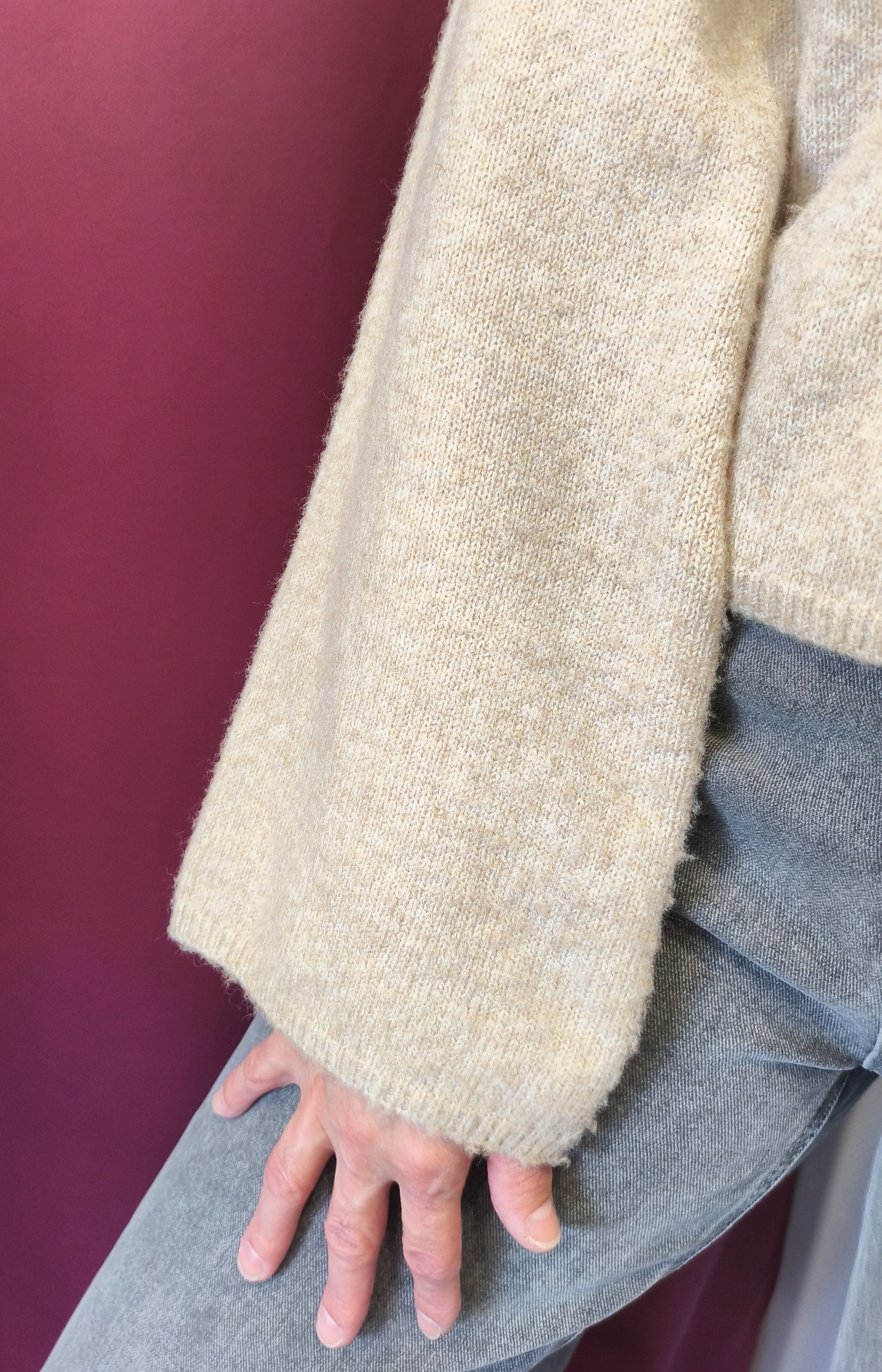 Gilet à manches larges