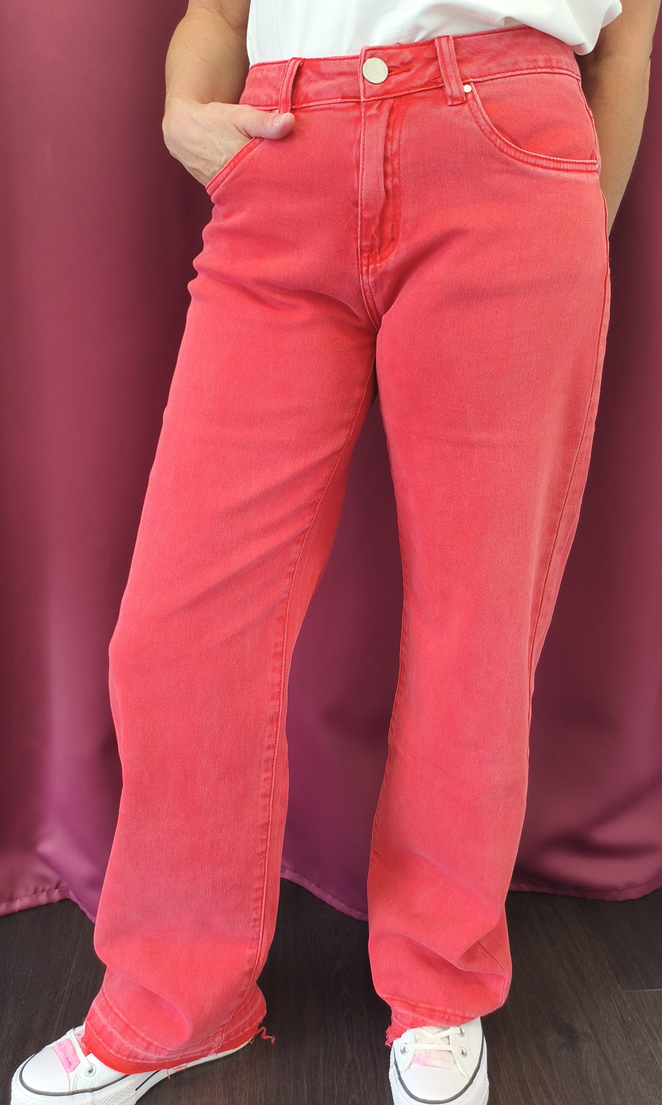 Jeans rouge